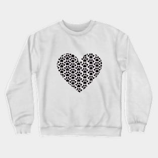 Paws in Heart Crewneck Sweatshirt